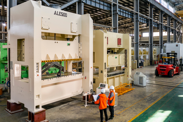 Soluci&oacute;n de l&iacute;nea de producci&oacute;n de estampado grande, tama&ntilde;o de color, personalizada, prensa el&eacute;ctrica