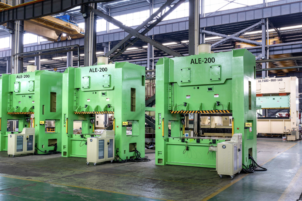 M&aacute;quina de prensa el&eacute;ctrica con marco en H