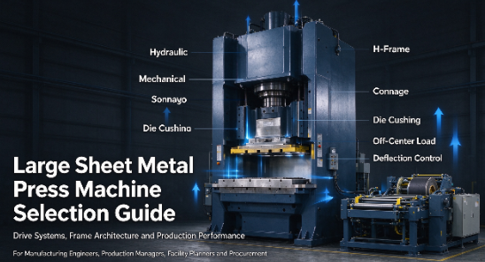 Los mejores tipos de prensas para la producci&oacute;n de paneles de chapa de metal de gran tama&ntilde;o